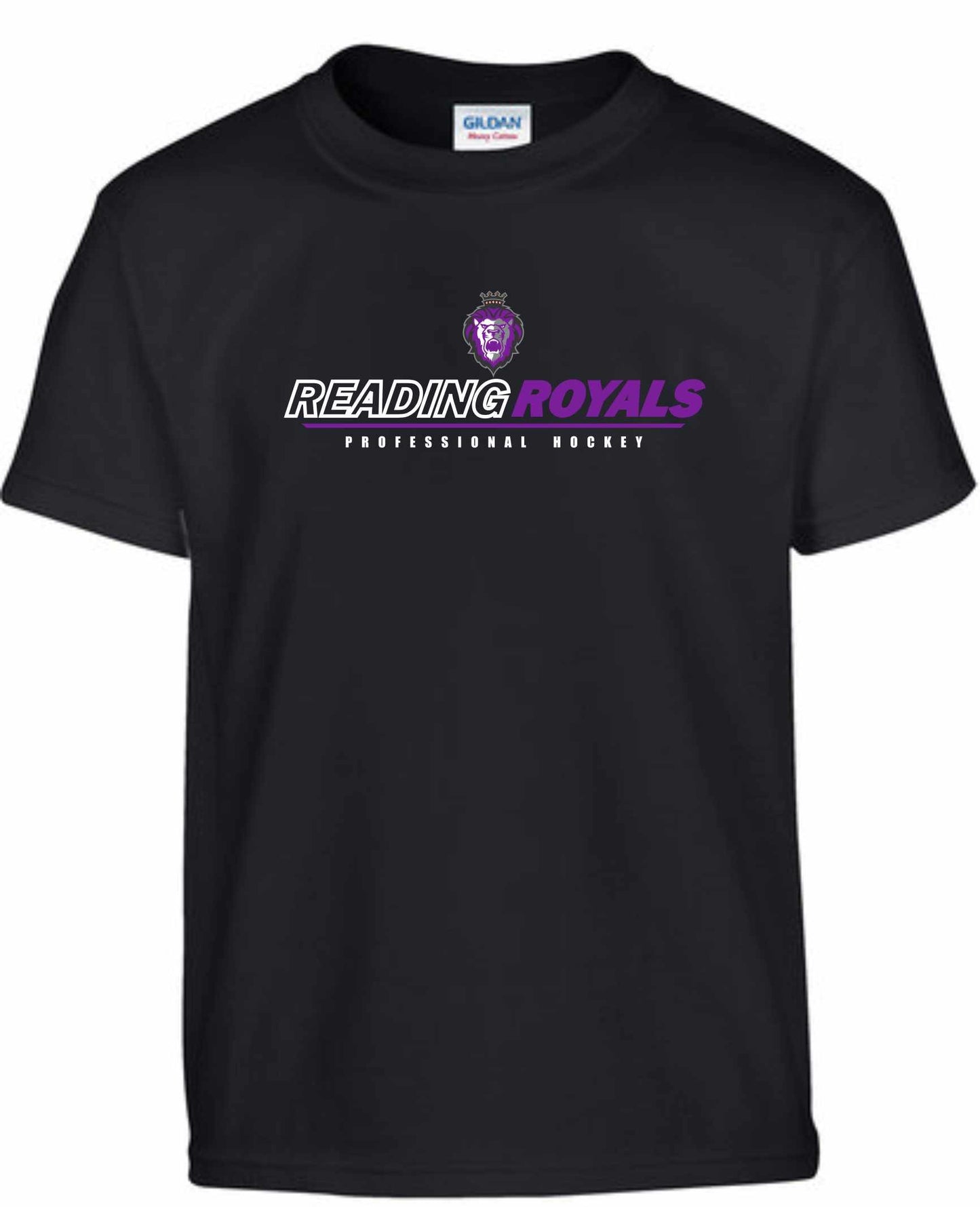Reverse Print Black Adult Short Sleeve