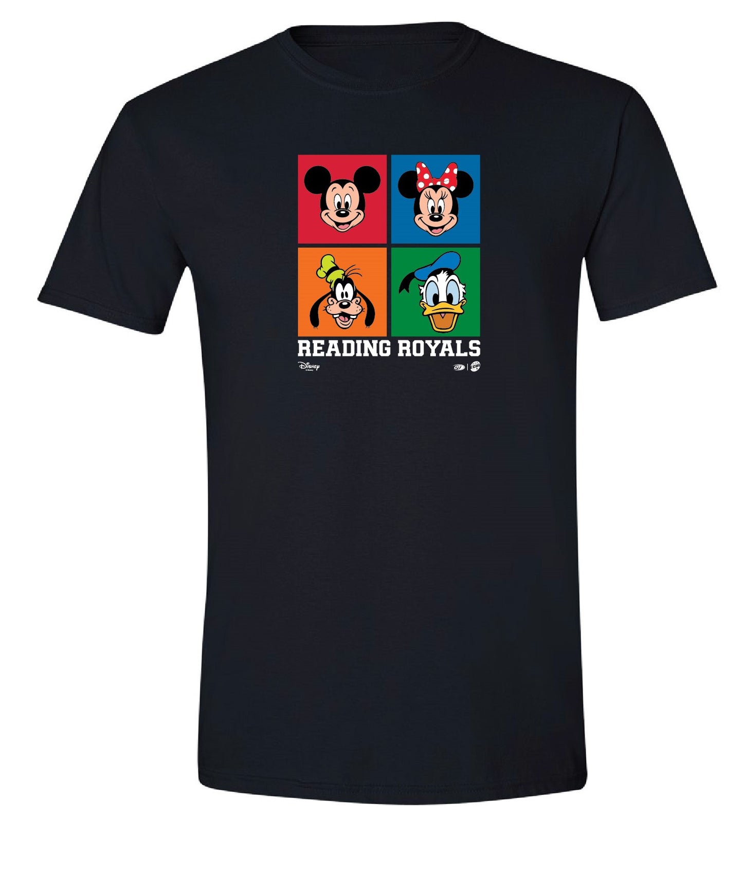 Mickey & Friends Black 4 Color Block