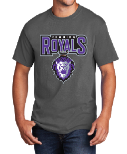 Charcoal Grey Stacked short sleeve