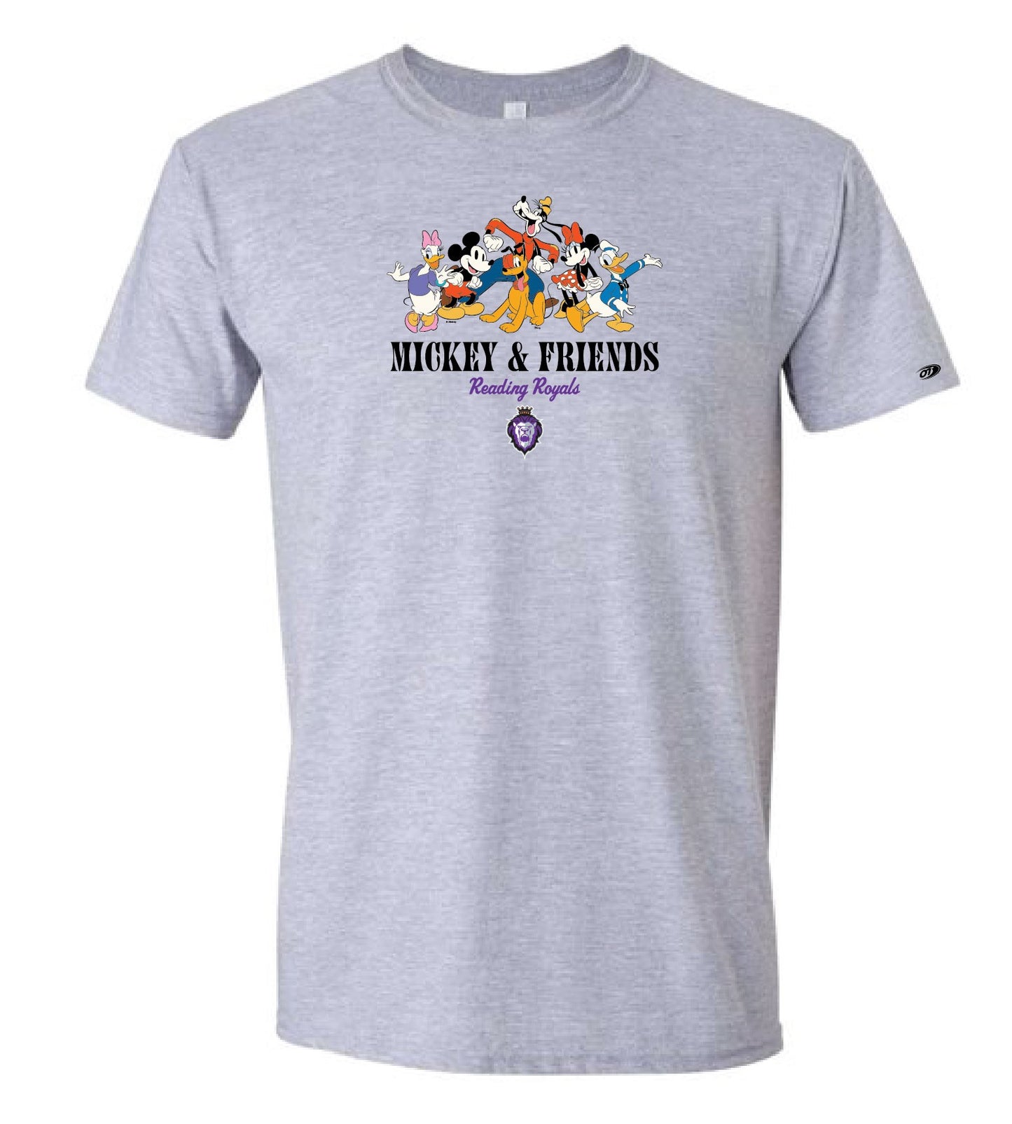Mickey & Friends Short Sleeve Gray