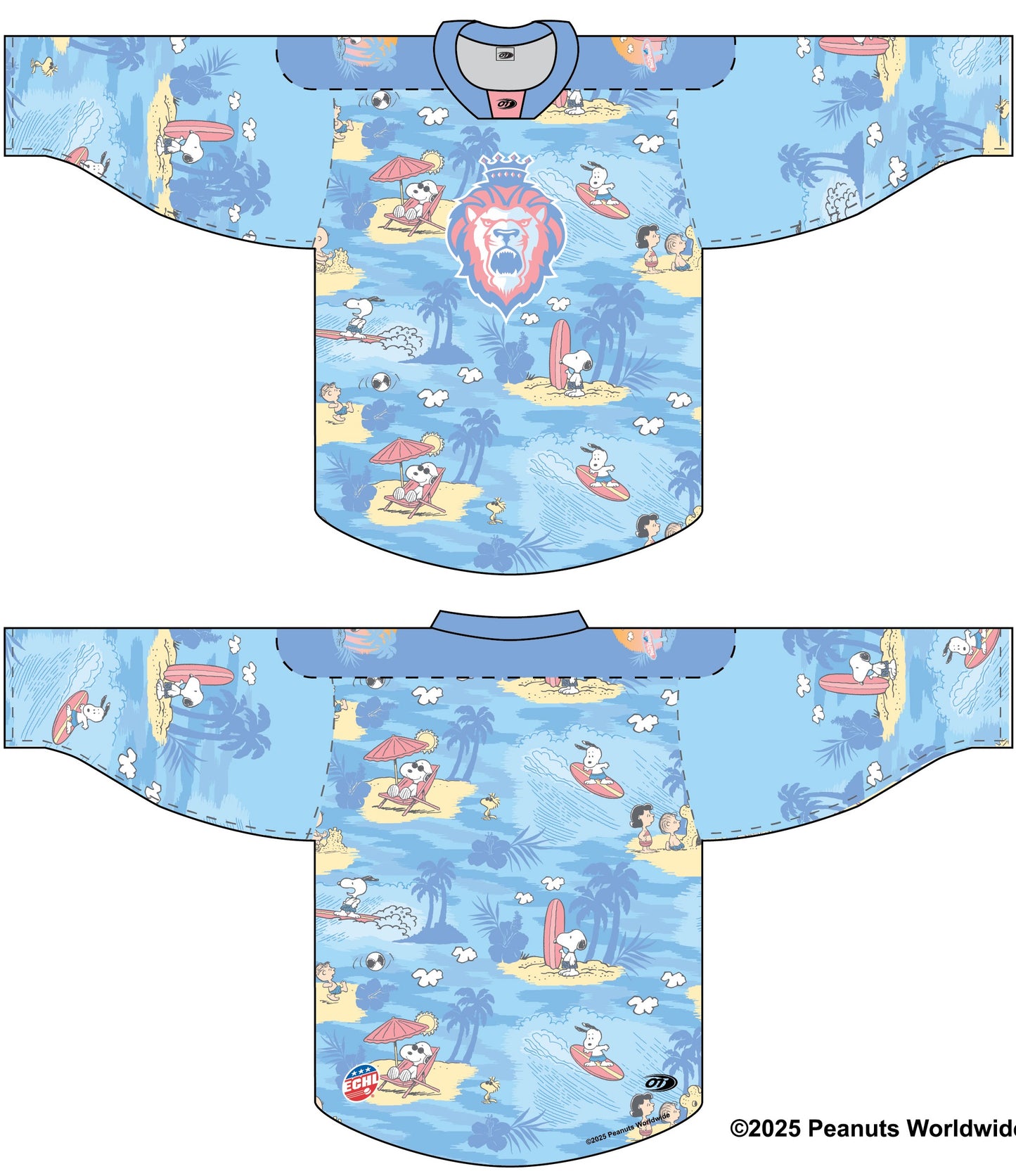 Peanuts Surf's Up Jersey