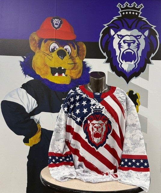 Authentic Patriotic Camo ROYALS 24 Jersey