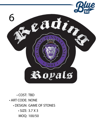 Sticker - Game of Stones - Blue 84