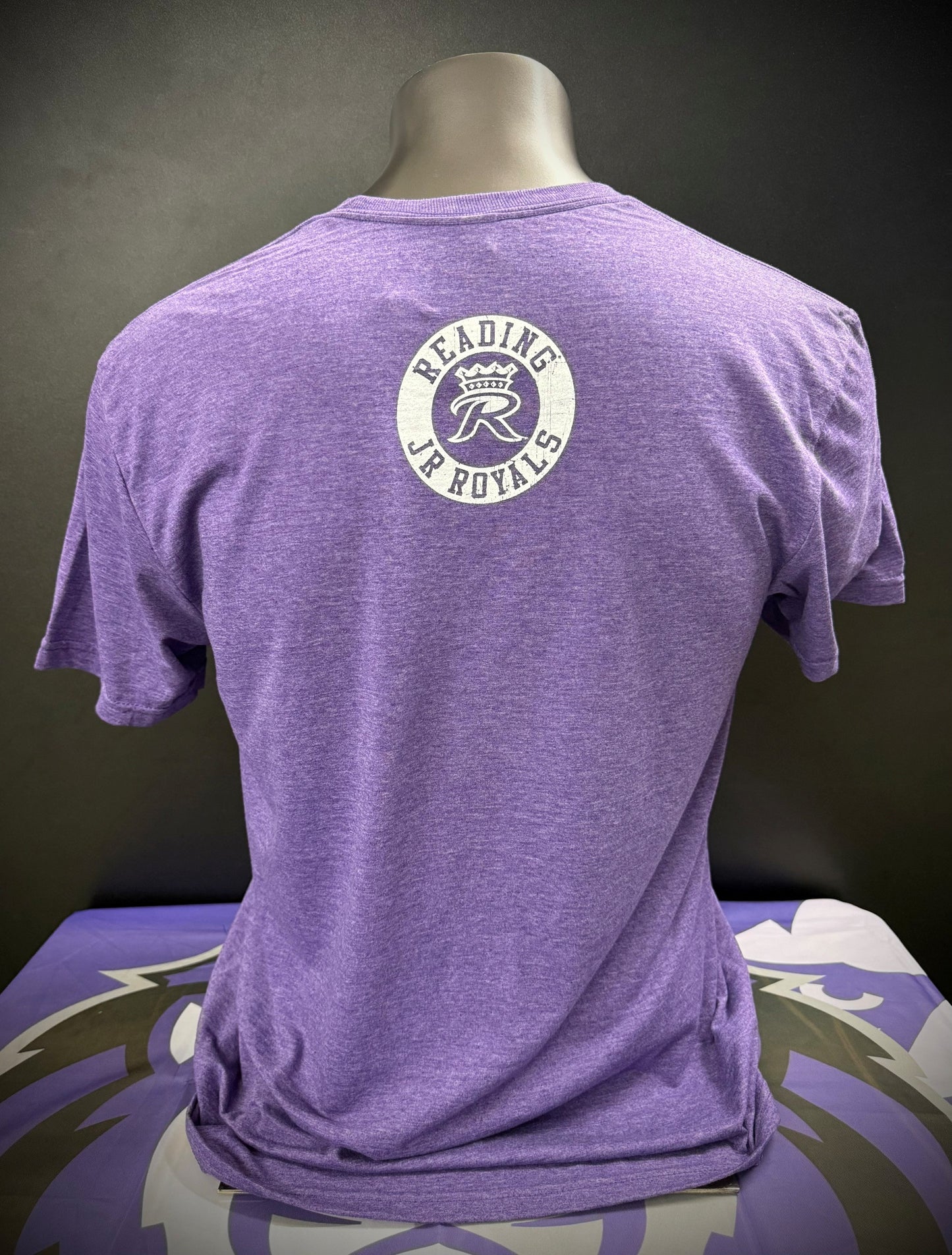 Jr Royals 26-27 - Heather Purple T-shirt
