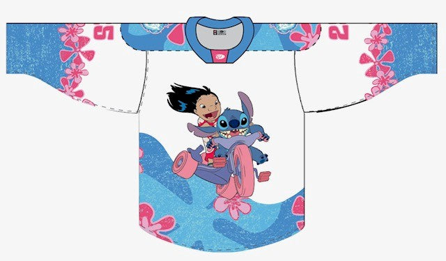 Authentic Lilo and Stitch #14 "FRASCA" Jersey - Size 56