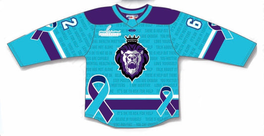 Replica Mental Health and Recovery Sublimated Jersey 25-26