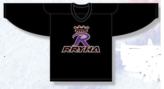 RRYHA Youth Practice Jersey Black