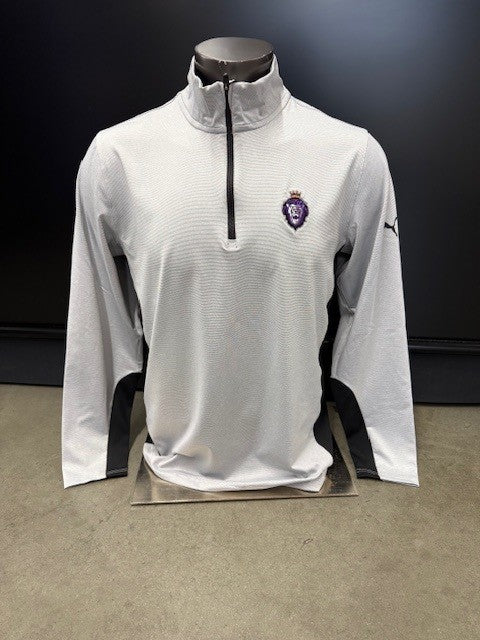 1/4 Zip - PUMA - Puma Black/Bright White