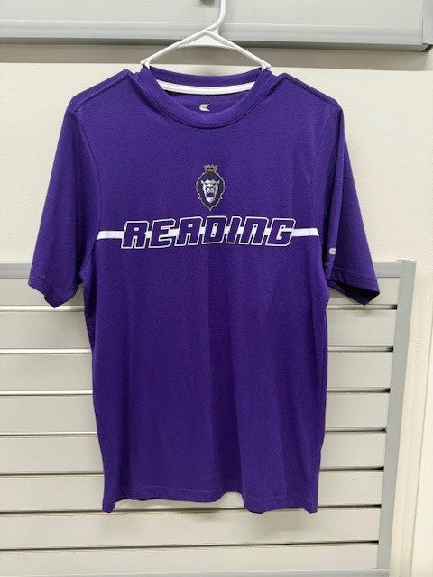 SS T-shirt Purple Colosseum Reading Line