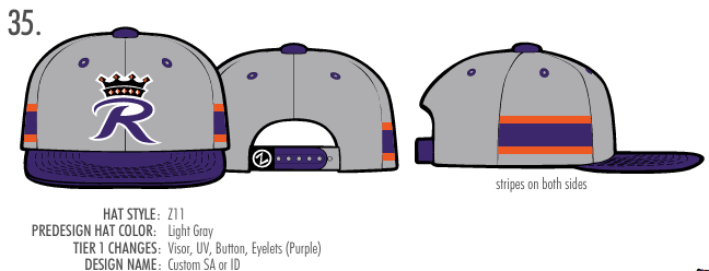 Hat - Gray Flat Brim Snap Back