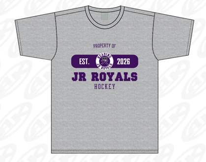 Jr Royals Adult Gray T-shirt