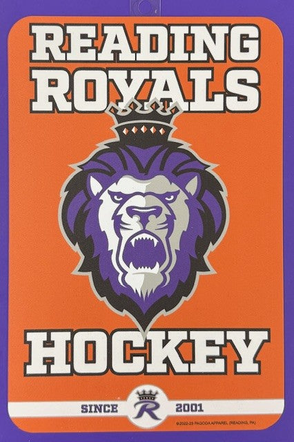 Sign - Orange - Reading Royals Hockey