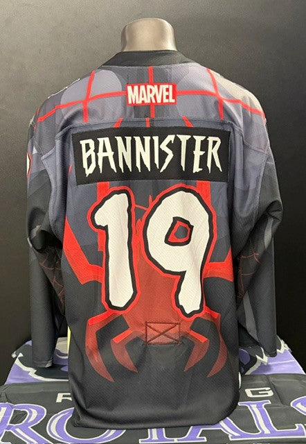 Spiderman - #19 Bannister - Authentic Jersey