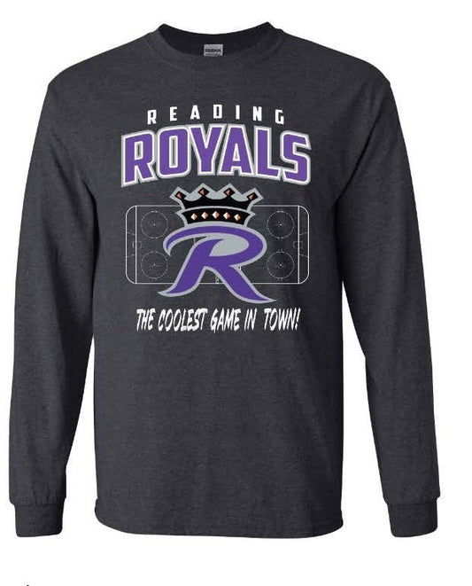 Coolest Game Charcoal Heather Long Sleeve